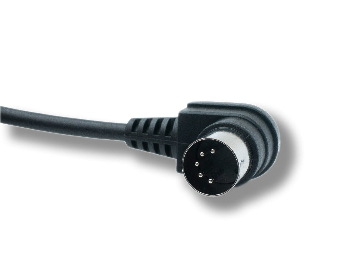 MIDI Kabel 150 cm Din 5 Pin Stecker zu Stecker Winkel | System-S