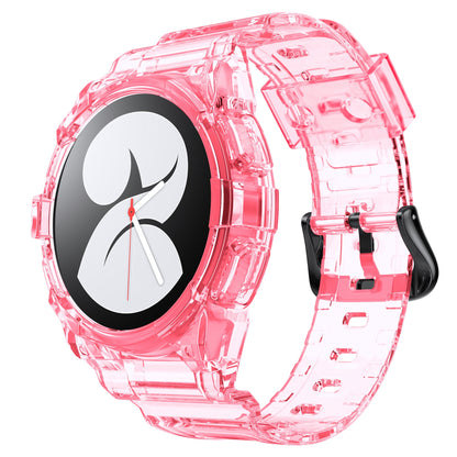 Hülle und Armband 40 mm TPU für Samsung Galaxy Watch 5 4 Smartwatch in Pink | System-S