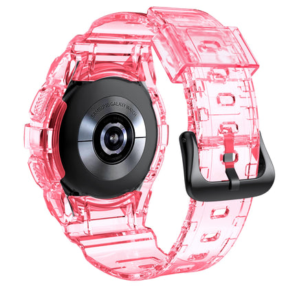 Hülle und Armband 40 mm TPU für Samsung Galaxy Watch 5 4 Smartwatch in Pink | System-S
