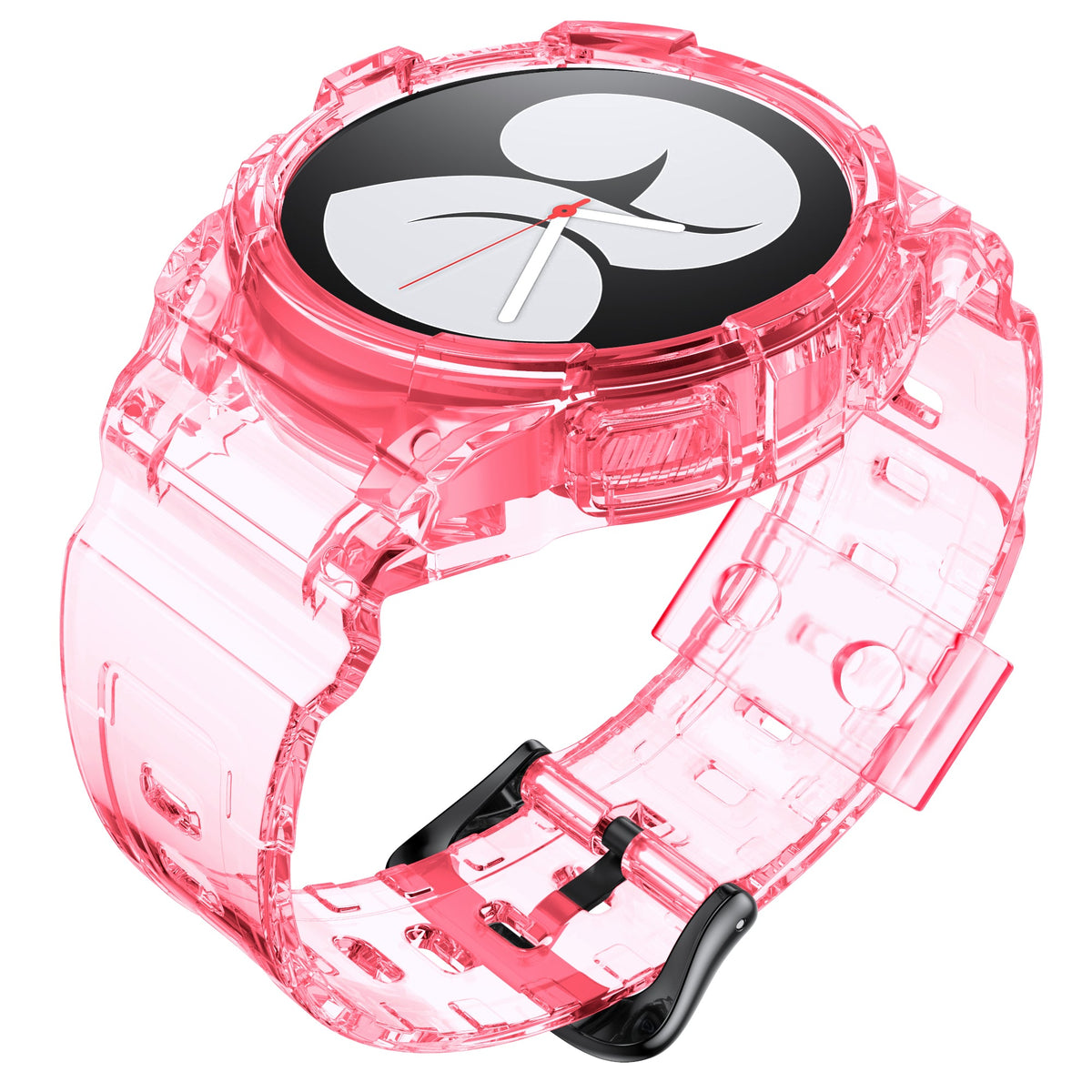 Hülle und Armband 40 mm TPU für Samsung Galaxy Watch 5 4 Smartwatch in Pink | System-S