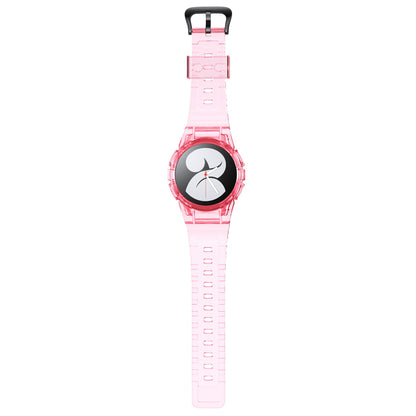Hülle und Armband 40 mm TPU für Samsung Galaxy Watch 5 4 Smartwatch in Pink | System-S