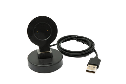 SYSTEM-S USB 2.0 cable 93 cm charging station for Huawei Watch GT smartwatches in black 