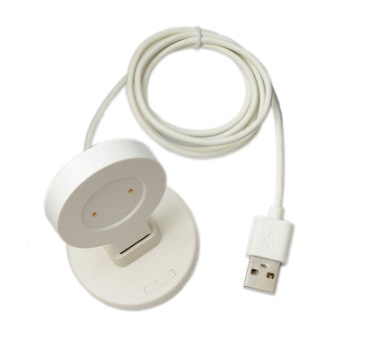 SYSTEM-S USB 2.0 cable 93 cm charging station for Huawei Watch GT smartwatches in white 