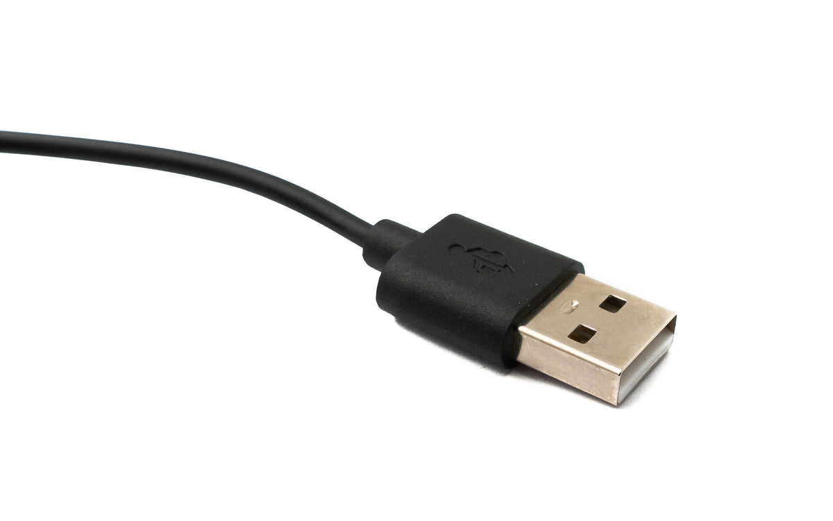 USB 2.0 Kabel 93 cm Ladestation für Huawei Honor A2 Smartwatch Schwarz | System-S