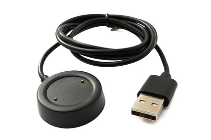 SYSTEM-S USB 2.0 Cable 100 cm Charging Station for Xiaomi Haylou RS3 LS04 Smartwatch Black 