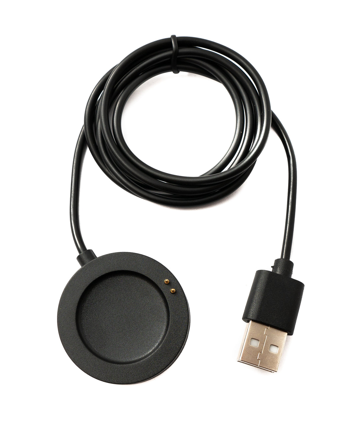 USB 2.0 Kabel 100 cm Ladestation für Xiaomi Watch S2 42 46 mm Smartwatch Schwarz | System-S