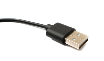 USB 2.0 Kabel 100 cm Ladestation für Xiaomi Watch S2 42 46 mm Smartwatch Schwarz | System-S