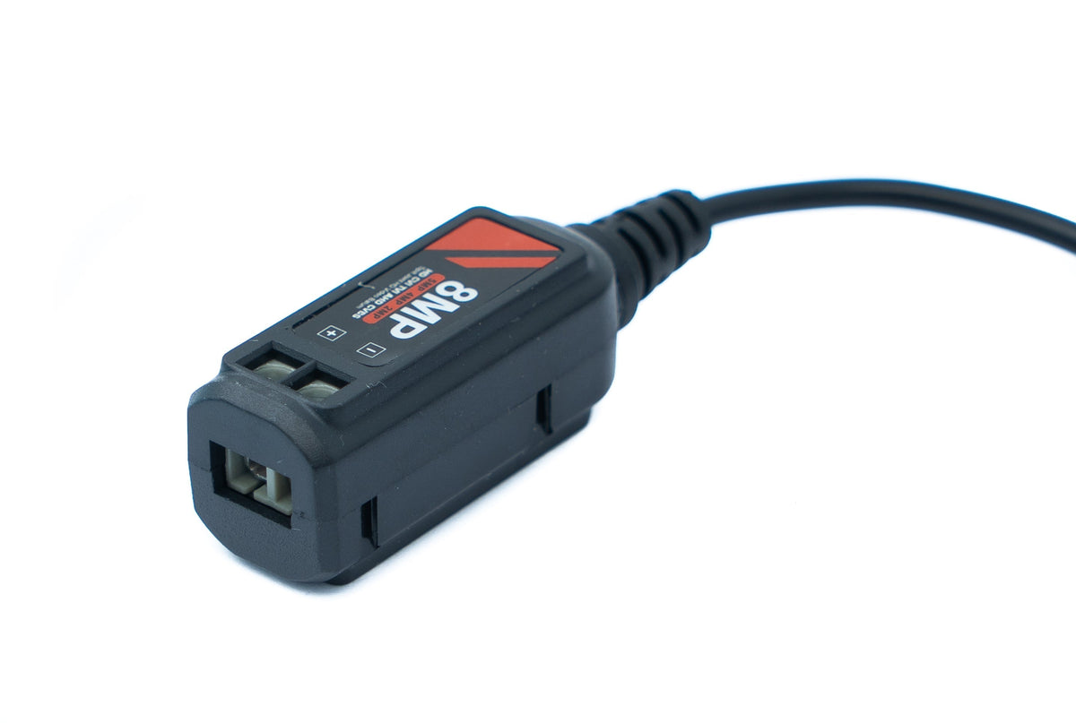 2x UTP Kabel 10 cm Screw Lock zu BNC Stecker für HD Kameras Adapter in Schwarz | System-S