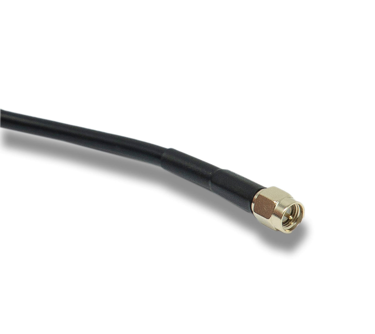 SYSTEM-S coaxial cable 60 cm RG58 plug to plug RG58C/U SMA