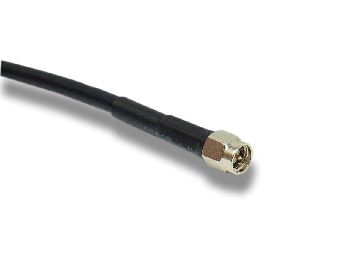 SYSTEM-S coaxial cable 60 cm RG58 plug to plug RG58C/U SMA