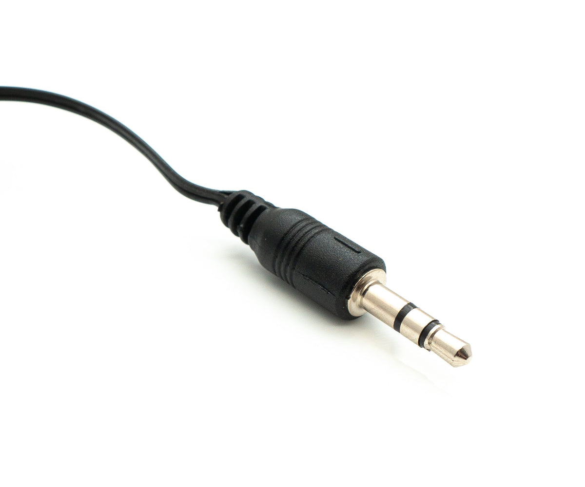 SYSTEM-S Audio Cable 80 cm Stereo AUX Jack 3.5 mm Male to Male Extendable Black