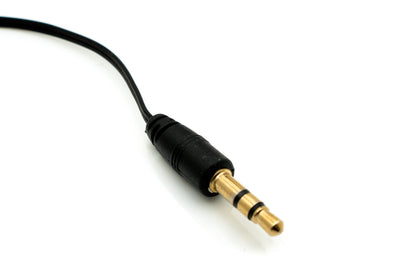 Audio Y Kabel 100 cm Stereo AUX Klinke 3,5 mm Stecker zu 2x Buchse ausfahrbar | System-S