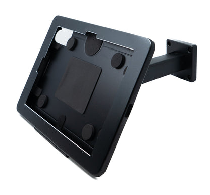 SYSTEM-S Wall Mount 360° Table Stand Lockable for iPad 10 Pro 11 Air 4 5 Black