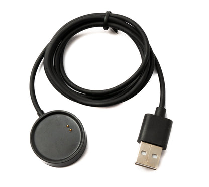 SYSTEM-S USB 2.0 cable 100 cm charging station for Realme Watch RMA161 Smartwatch in black 