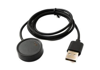 SYSTEM-S USB 2.0 cable 100 cm charging station for Realme Watch RMA161 Smartwatch in black 