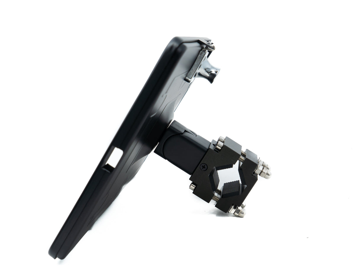 SYSTEM-S pole mount clamp 360° stand lockable for iPad 10 Pro 11 Air 4 5