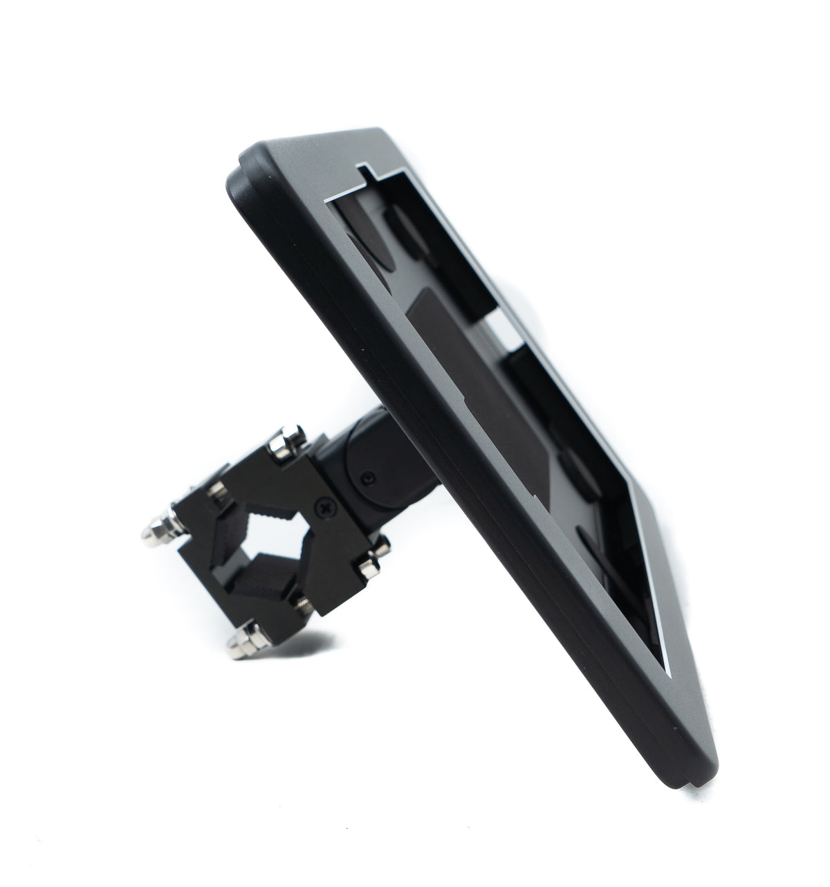 SYSTEM-S pole mount clamp 360° stand lockable for iPad 10 Pro 11 Air 4 5