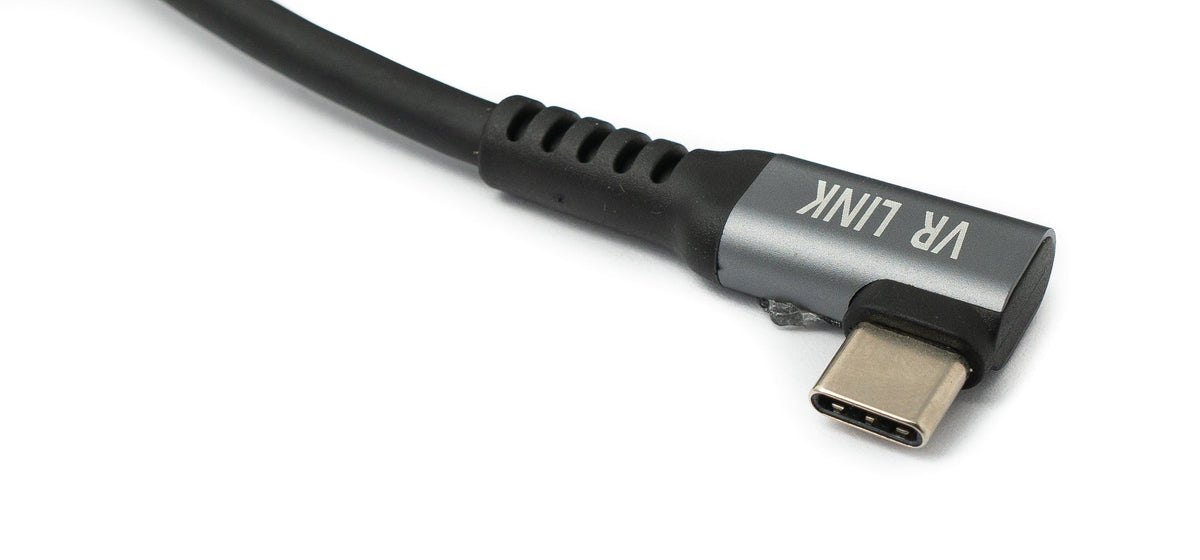 USB 3.2 Gen 1 Kabel 5m Typ C Stecker zu 3.0 Typ A Stecker Winkel Schwarz | System-S