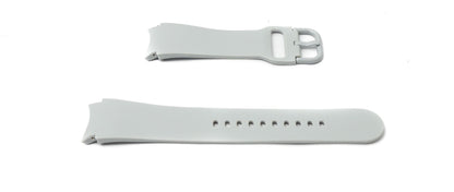 SYSTEM-S 20 mm silicone strap for Samsung Galaxy Watch 5 4 Smartwatch in grey