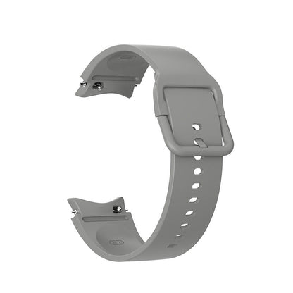 SYSTEM-S 20 mm silicone strap for Samsung Galaxy Watch 5 4 Smartwatch in grey