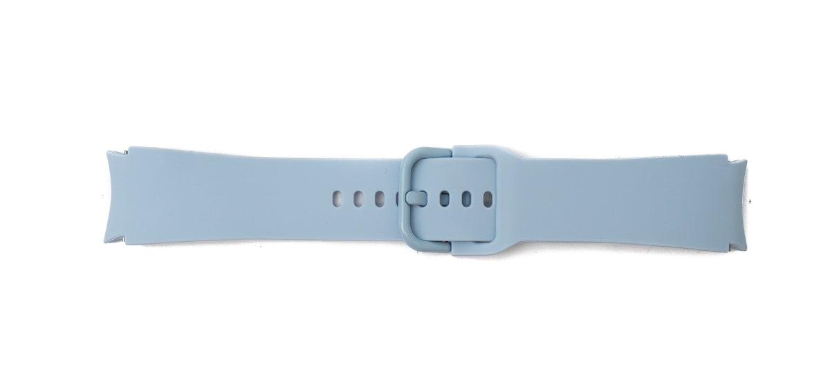 SYSTEM-S 20 mm silicone strap for Samsung Galaxy Watch 5 4 Smartwatch in light purple