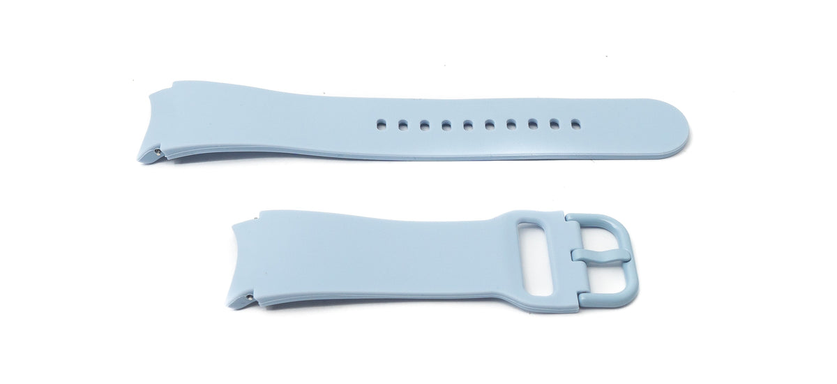 SYSTEM-S 20 mm silicone strap for Samsung Galaxy Watch 5 4 Smartwatch in light purple