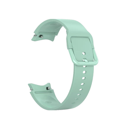 SYSTEM-S 20 mm silicone strap for Samsung Galaxy Watch 5 4 Smartwatch in green