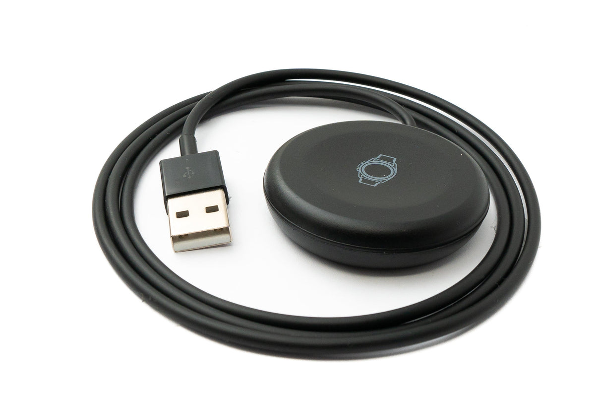 USB 2.0 Kabel 100 cm Ladestation für Samsung Galaxy Watch 5 Gear S4 Sport | System-S
