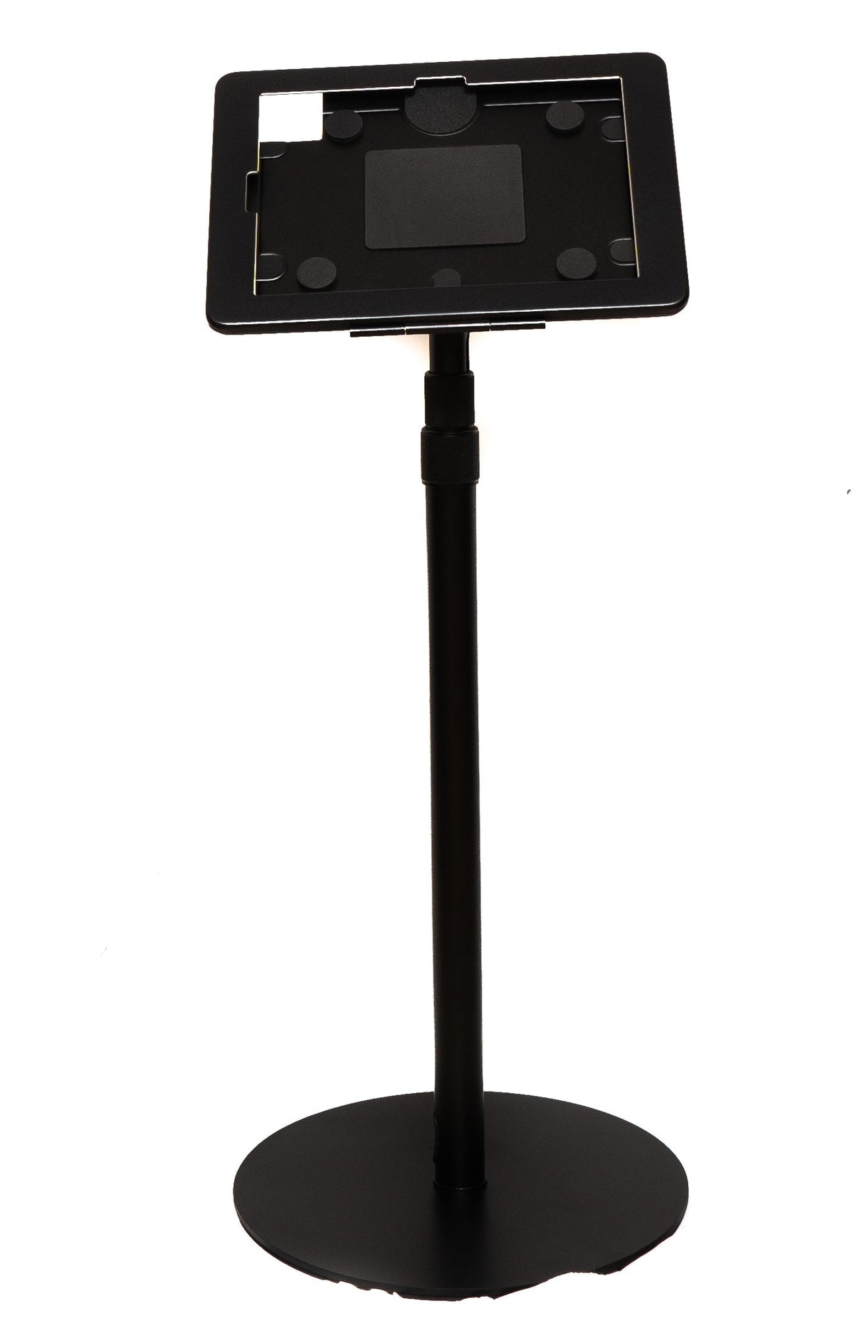 SYSTEM-S Floor Stand 150 cm Lockable Holder for iPad 10 Pro 11 Air 4 5 in Black