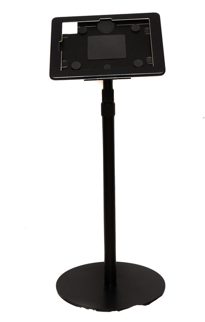 SYSTEM-S Floor Stand 150 cm Lockable Holder for iPad 10 Pro 11 Air 4 5 in Black