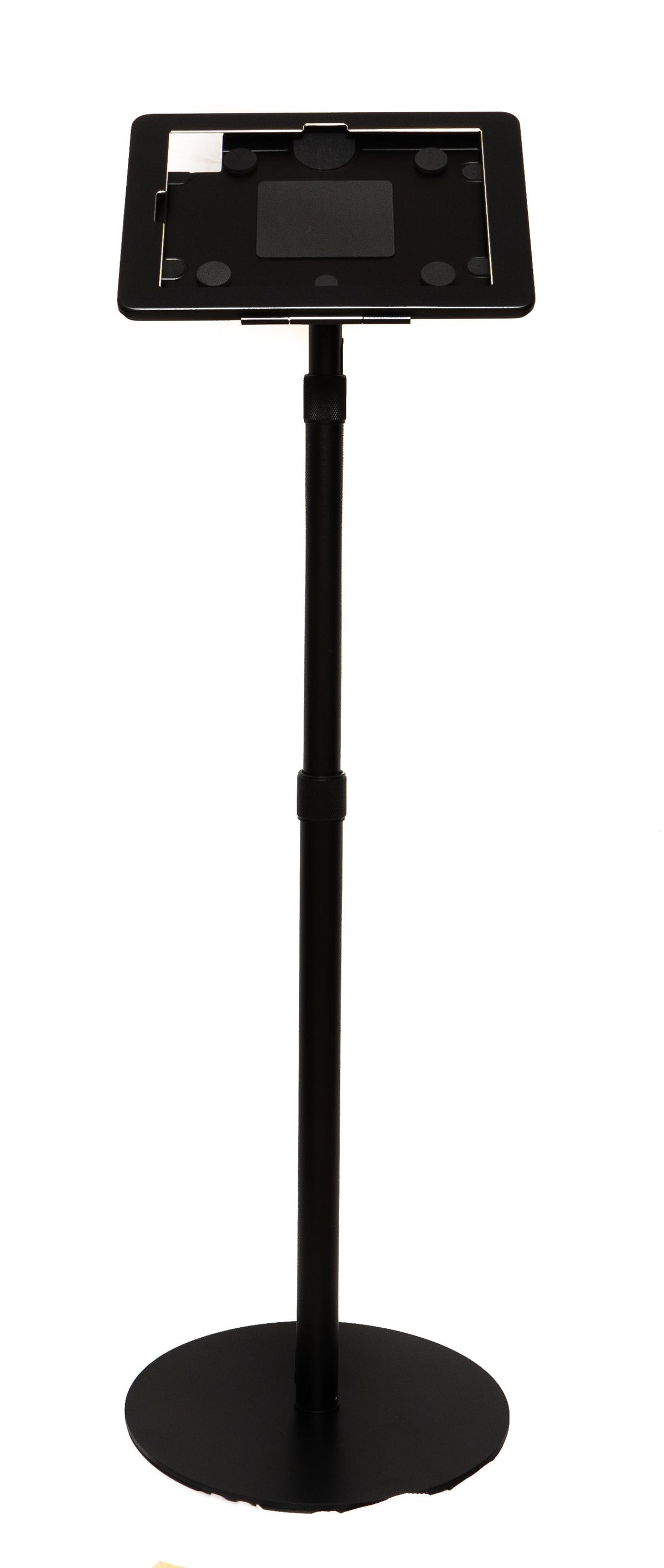 SYSTEM-S Floor Stand 150 cm Lockable Holder for iPad 10 Pro 11 Air 4 5 in Black
