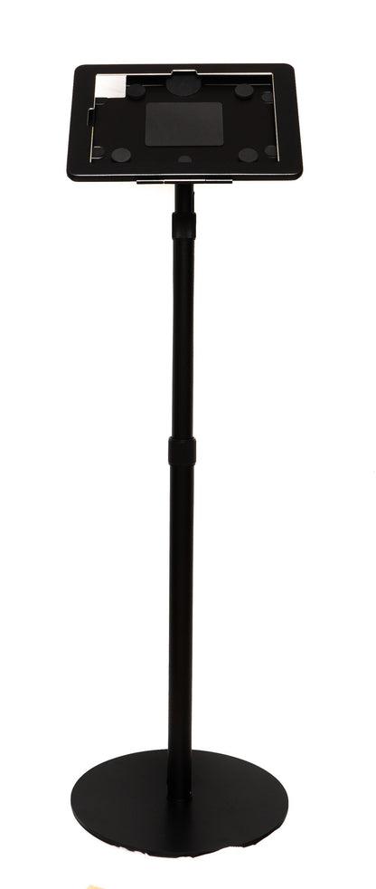 SYSTEM-S Floor Stand 150 cm Lockable Holder for iPad 10 Pro 11 Air 4 5 in Black