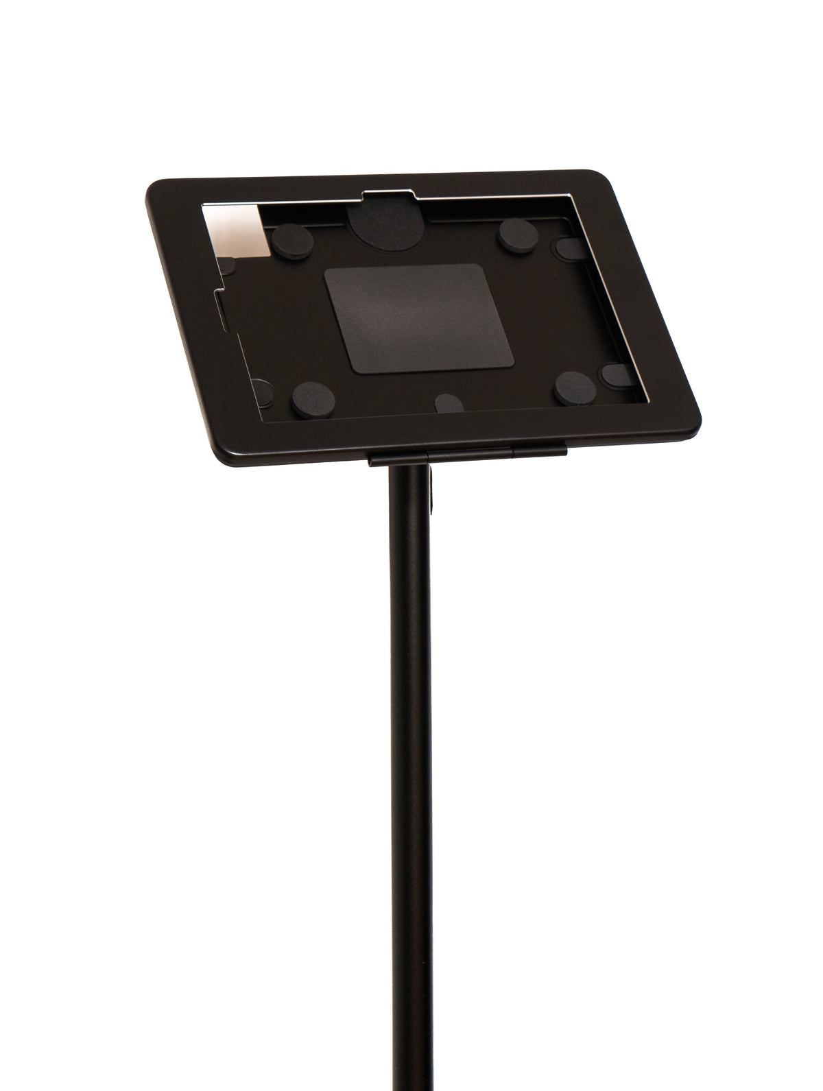 SYSTEM-S Floor Stand 150 cm Lockable Holder for iPad 10 Pro 11 Air 4 5 in Black