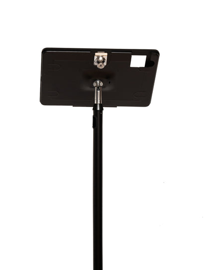 SYSTEM-S Floor Stand 150 cm Lockable Holder for iPad 10 Pro 11 Air 4 5 in Black
