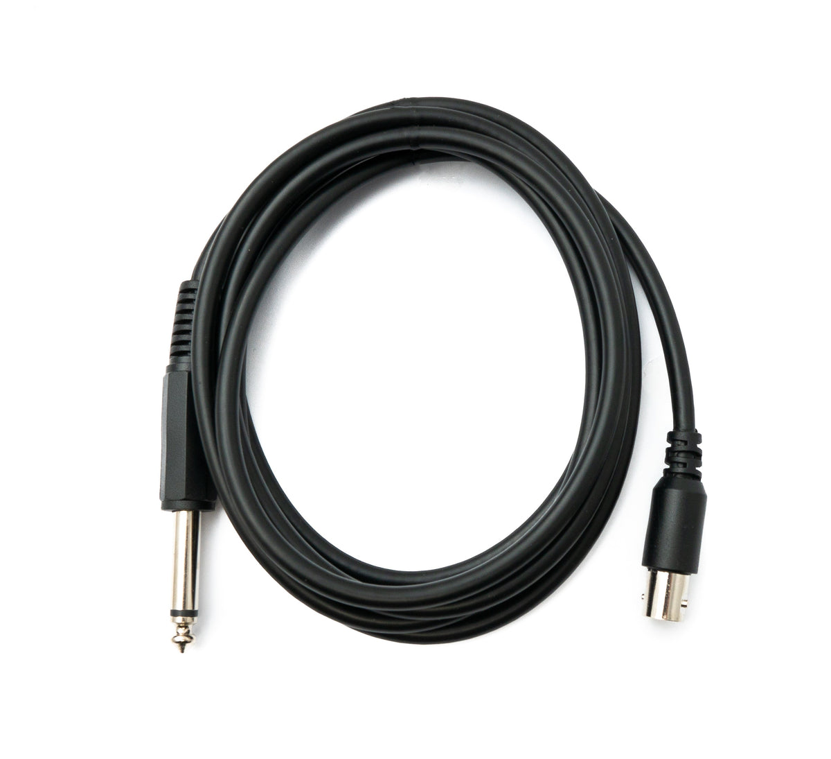 SYSTEM-S Audio Cable 180 cm 6.35 mm Jack Plug to BNC Plug AUX in Black