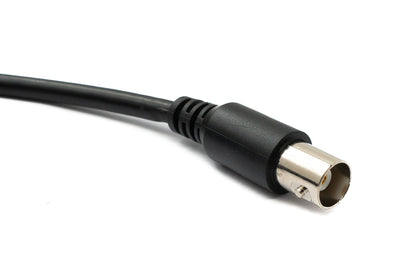 SYSTEM-S Audio Cable 180 cm 6.35 mm Jack Plug to BNC Plug AUX in Black