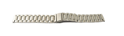 SYSTEM-S 20 mm metal strap for Samsung Galaxy Watch 4 Smartwatch in grey