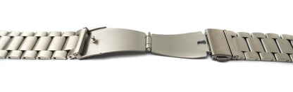 SYSTEM-S 20 mm metal strap for Samsung Galaxy Watch 4 Smartwatch in grey