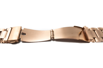 SYSTEM-S 20 mm metal strap for Samsung Galaxy Watch 4 Smartwatch in pink