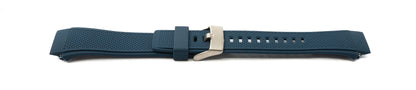 SYSTEM-S flexible silicone 20mm strap for Huawei Watch 2 Smartwatch in blue 