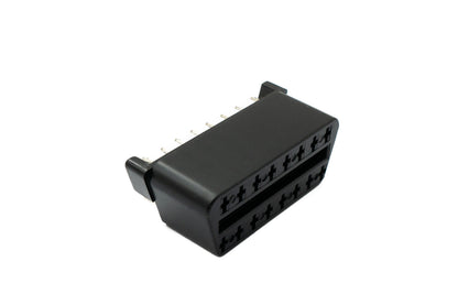 SYSTEM-S OBD Adapter OBD 2 16pin J1962M Stecker zu J1962F Buchse Kabel für Auto Diagnose - DREIKS