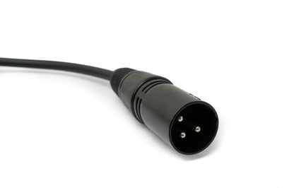 SYSTEM-S Audio Cable 150 cm Stereo AUX Jack 6.35 mm Male to XLR Female in Black