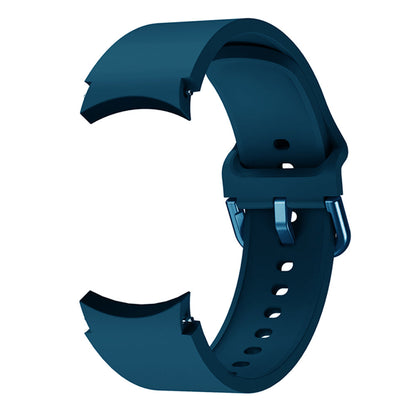 SYSTEM-S flexible silicone strap 20mm for Samsung Galaxy Watch 4 Smartwatch turquoise