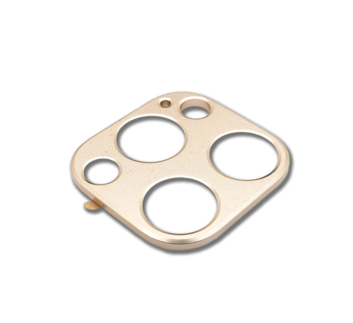 SYSTEM-S Camera Protection Lens Cover Aluminum for iPhone 13 Pro &amp; Pro Max in Yellow