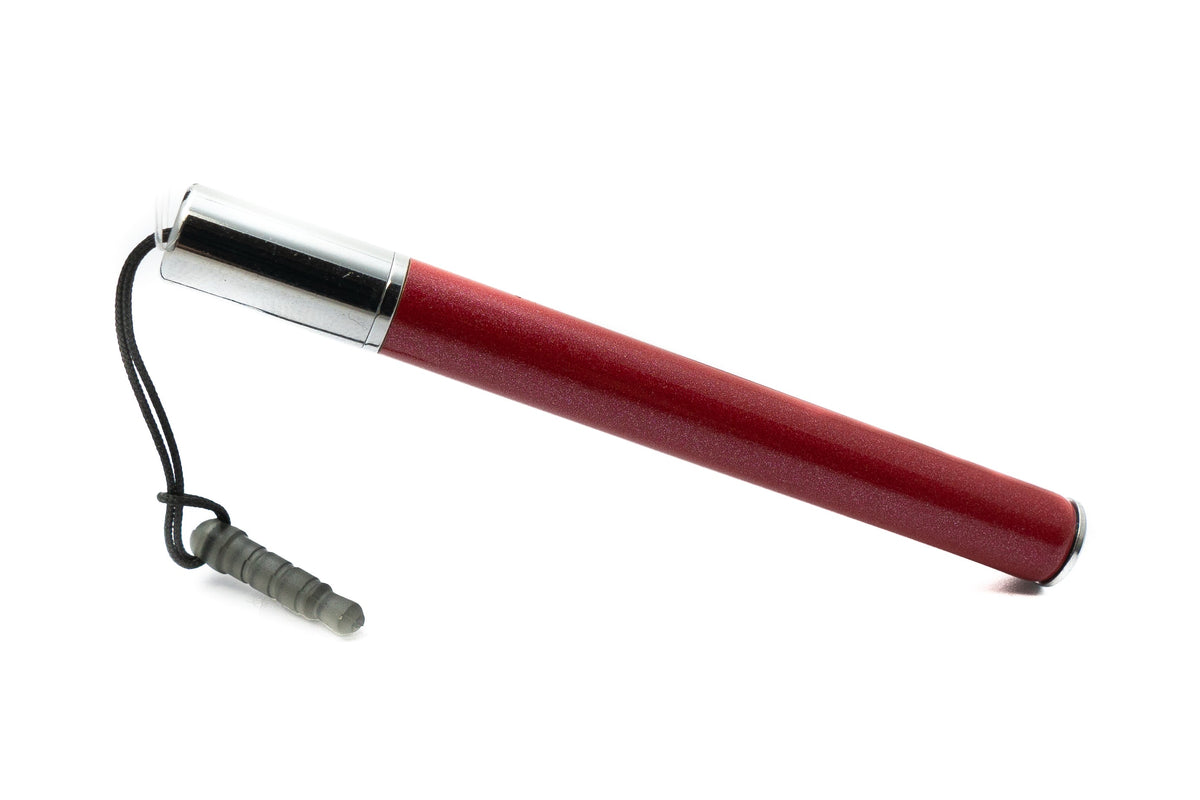 SYSTEM-S Touchpen Stylus aus Aluminium in Rot für Tablet Smartphone Laptop Surface - DREIKS
