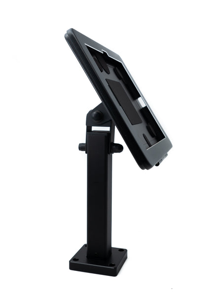 SYSTEM-S Wandhalterung 360° Tischständer abschließbar für iPad 10 Pro 11 Air 4 5 Schwarz - DREIKS