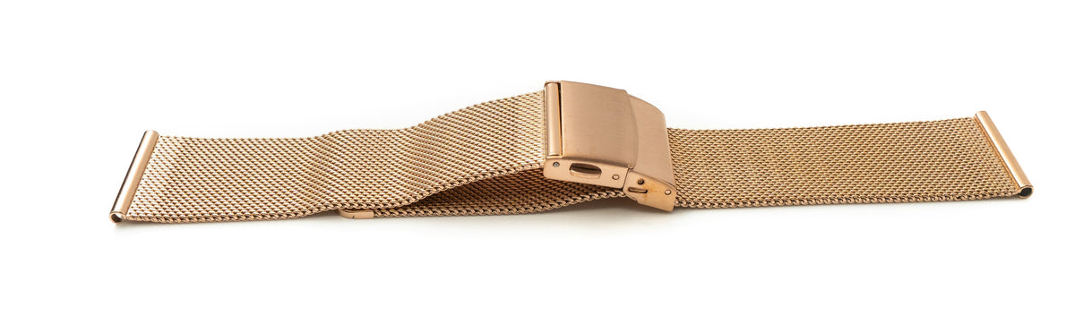 SYSTEM-S Milanese Metal Bracelet for Fitbit Versa 1 2 Lite Smartwatch in Yellow