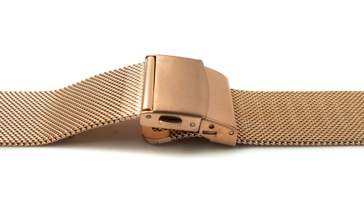 SYSTEM-S Milanese Metal Bracelet for Fitbit Versa 1 2 Lite Smartwatch in Yellow