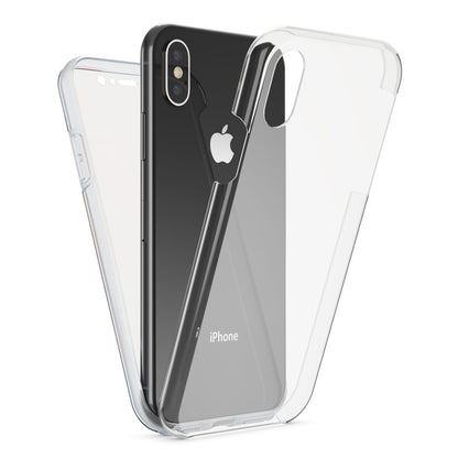 NALIA 360° Hülle für iPhone X / XS – Vorne & Hinten Schutz – 360GUARD (Full-Body Case) – Marke aus Berlin