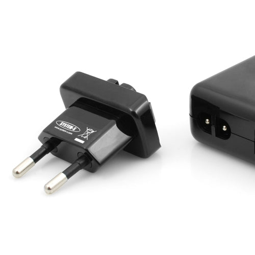 Micro USB Netzteil Ladegerät mit 90° Winkelstecker Rechts & Spiralkabel 30 - 135 cm 2A | System-S